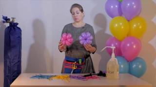 Второй видео урок для аэродизайнеров (ромашки из шаров) от Алены Погодиной