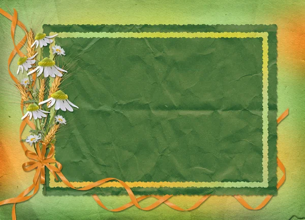 Зеленый абстрактный фон со структурой — стоковое фото