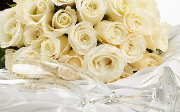 Фото красивые букеты белых роз