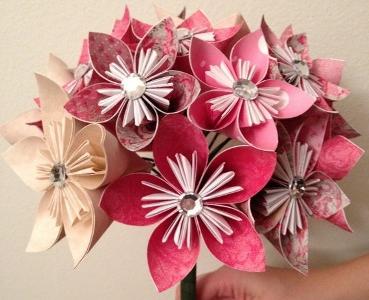 модульные оригами цветы