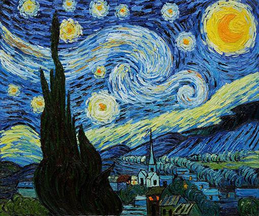 Картина Ван Гога Ночь