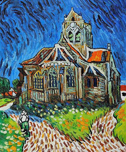 Картина Ван Гога Церковь
