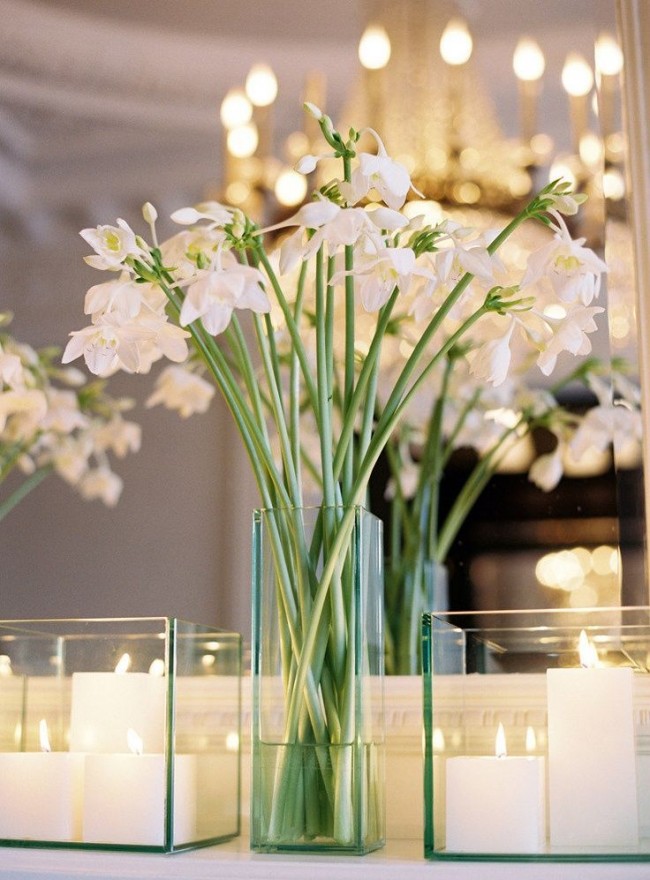Сорта альстромерии белых цветов популярны в свадебном декоре