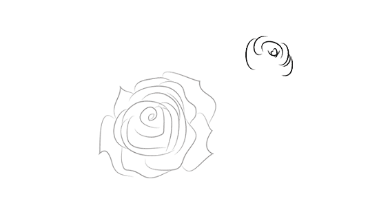 как нарисовать вазу с розами карандашом