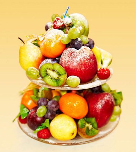 Шедевральные букеты из фруктов, ягод, овощей. Супер!