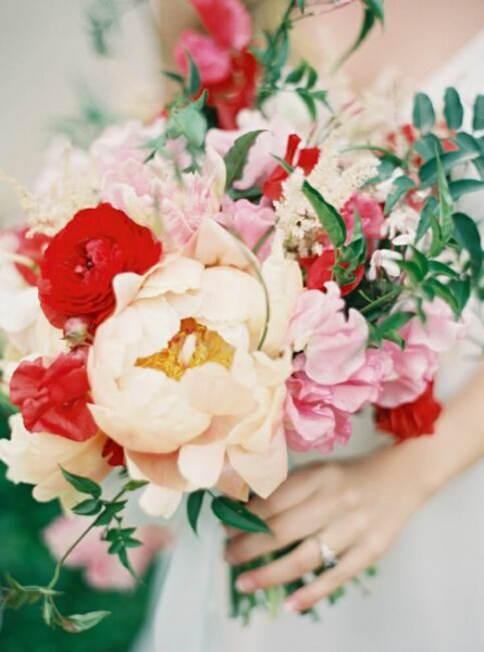 Букет цветов невесты на фото