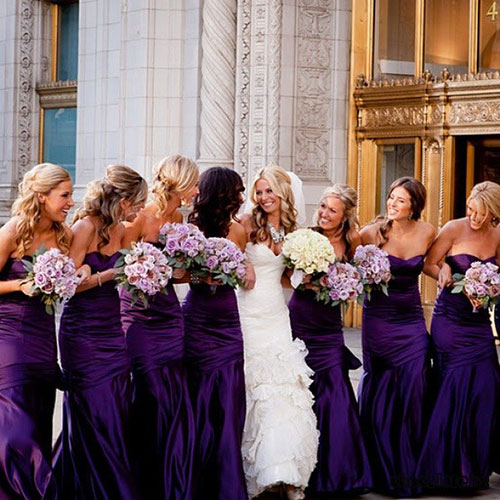 Свадьба в фиолетовом цвете фото 7