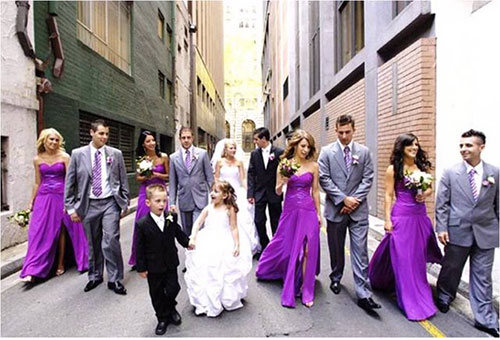 Свадьба в фиолетовом цвете фото 8