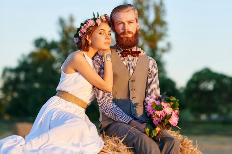 Образ жениха для свадьбы в деревенском стиле