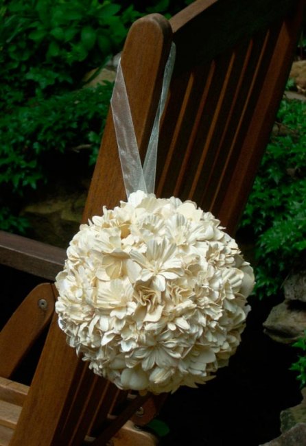 Свадебный шар для стула