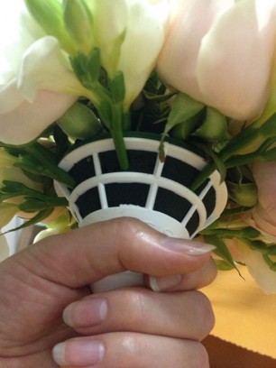 Портбукетница для свадебных цветов
