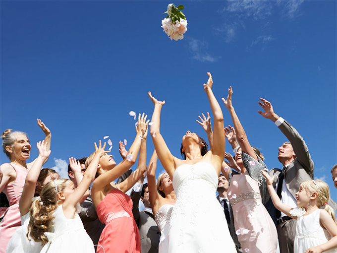 Как поймать букет невесты