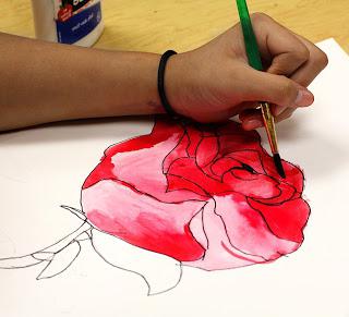 как нарисовать розу для начинающих 