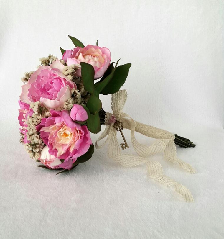 как сделать свадебный букет розы из фоамирана мастер класс