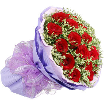 Великий букет з трояндами