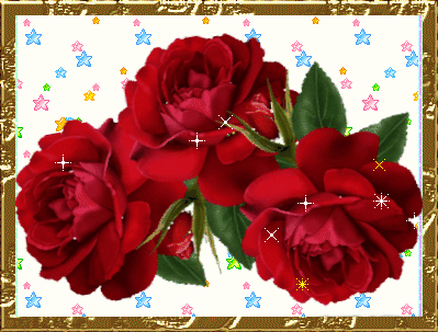 анімація 3 троянди