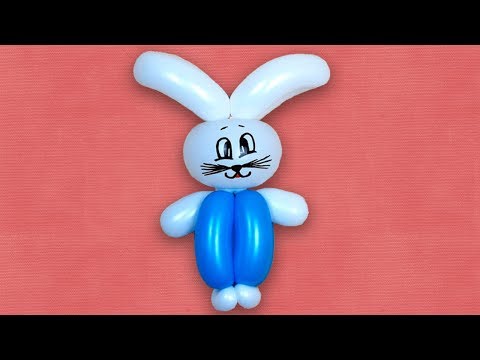 Заяц из воздушных шаров / Rabbit Bunny of balloons twisting