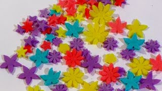 Цветы из мастики Украшения для торта из мастики Цветы, бабочки и звёздочки из мастики
