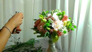Букет невесты в стиле Рустик. Bouquet of the bride in the style of Rustik