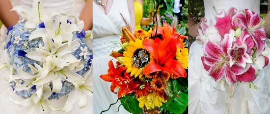 Свадебные букеты из лилий и роз: выбираем самые стильные!