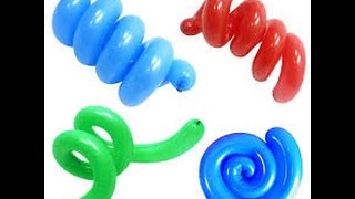 Завитушки из шаров ШДМ (Curls of balloons)