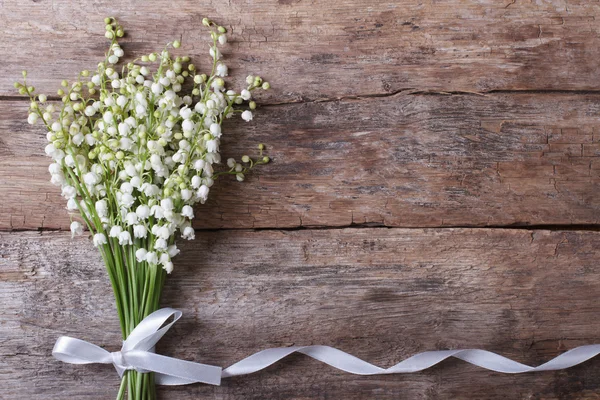 Красивая цветочная рамка с Ландыши Стоковое Изображение