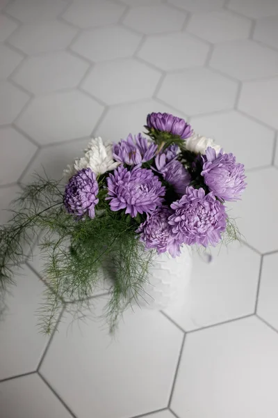 Букет цветов красочные Астер — стоковое фото