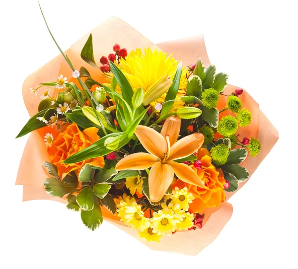 Красочный букет цветов — стоковое фото